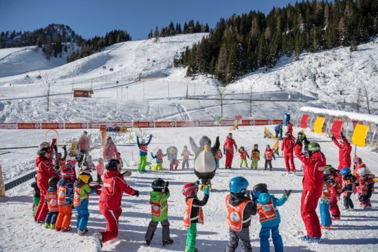 Skispielunterricht in der Schischule Top Alpin in Altenmarkt-Zauchensee, Ski amadé